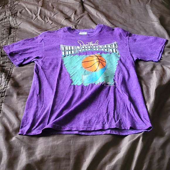 Net Results Other - Vintage Dan Majerle Thundernine single stitch
